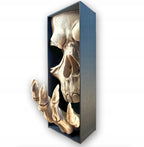 Book Nook Totenkopf Handbemalt 3D-Büchereinsatz Geschenk