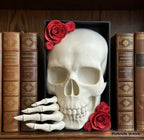 Book Nook Czaszka z Różami, ujęcie 7
