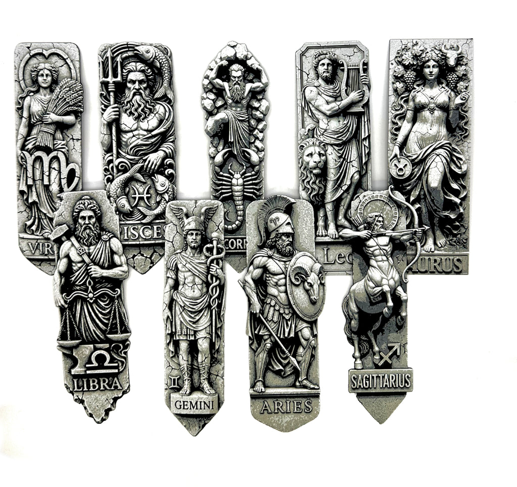Zakładka do książki — Baran / Aries | Seria Znaki Zodiaku
