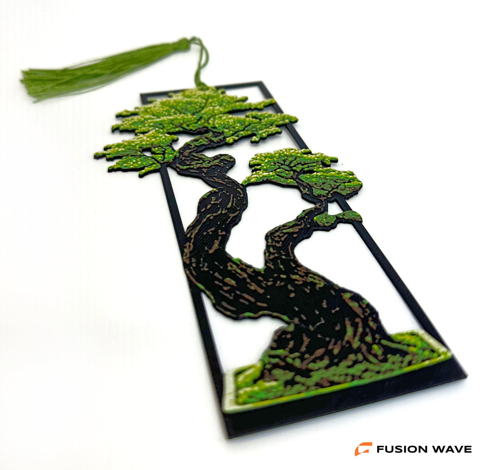 Zakładka do książki — Bonsai (zielone) | Seria Japońska