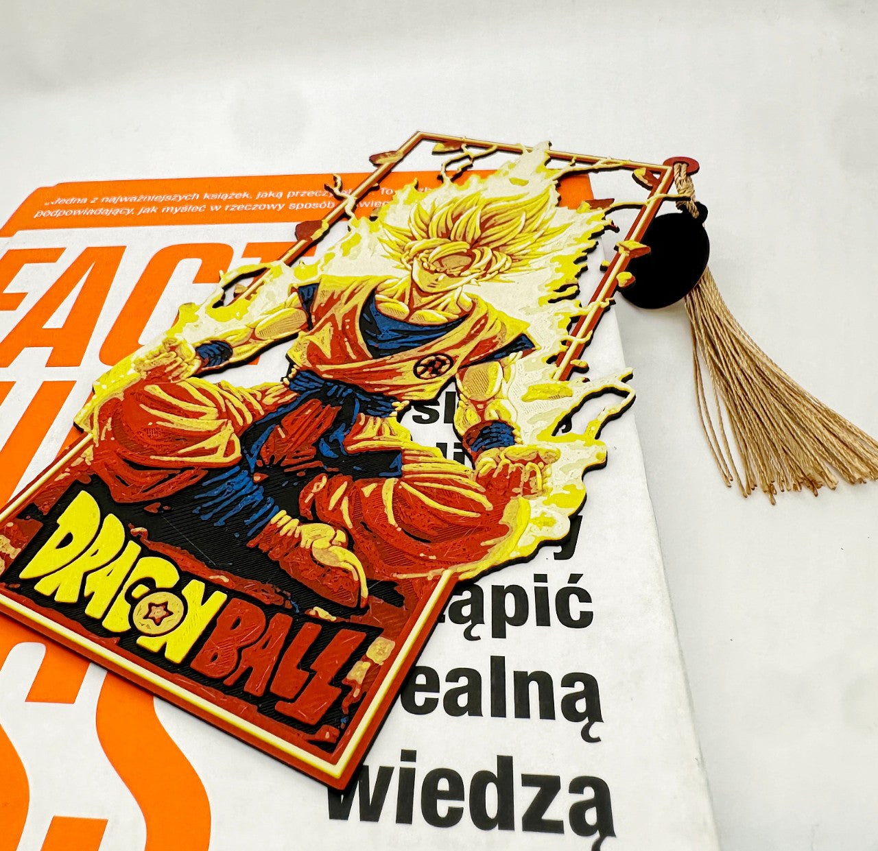 Zakładka Dragon Ball Goku — druk 3D, ujęcie 5