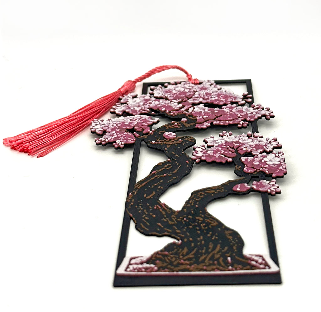 Zakładka do książki — Bonsai Sakura (różowe) | Seria Japońska