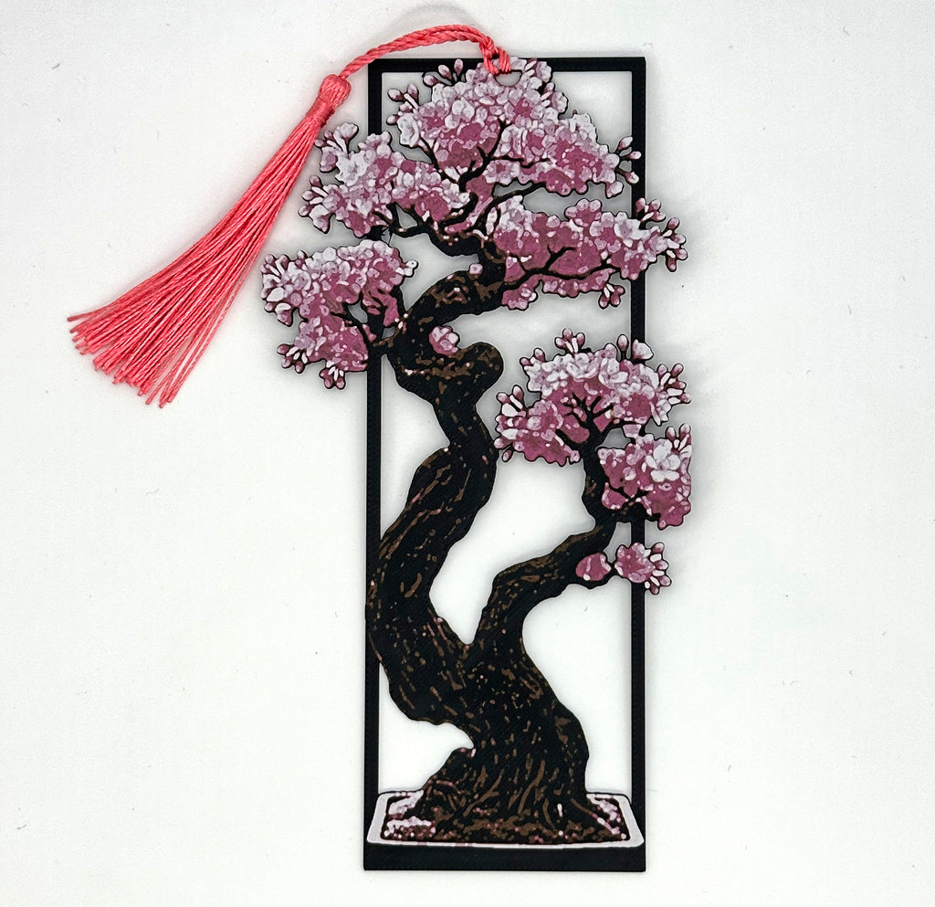 Zakładka do książki — Bonsai Sakura (różowe) | Seria Japońska