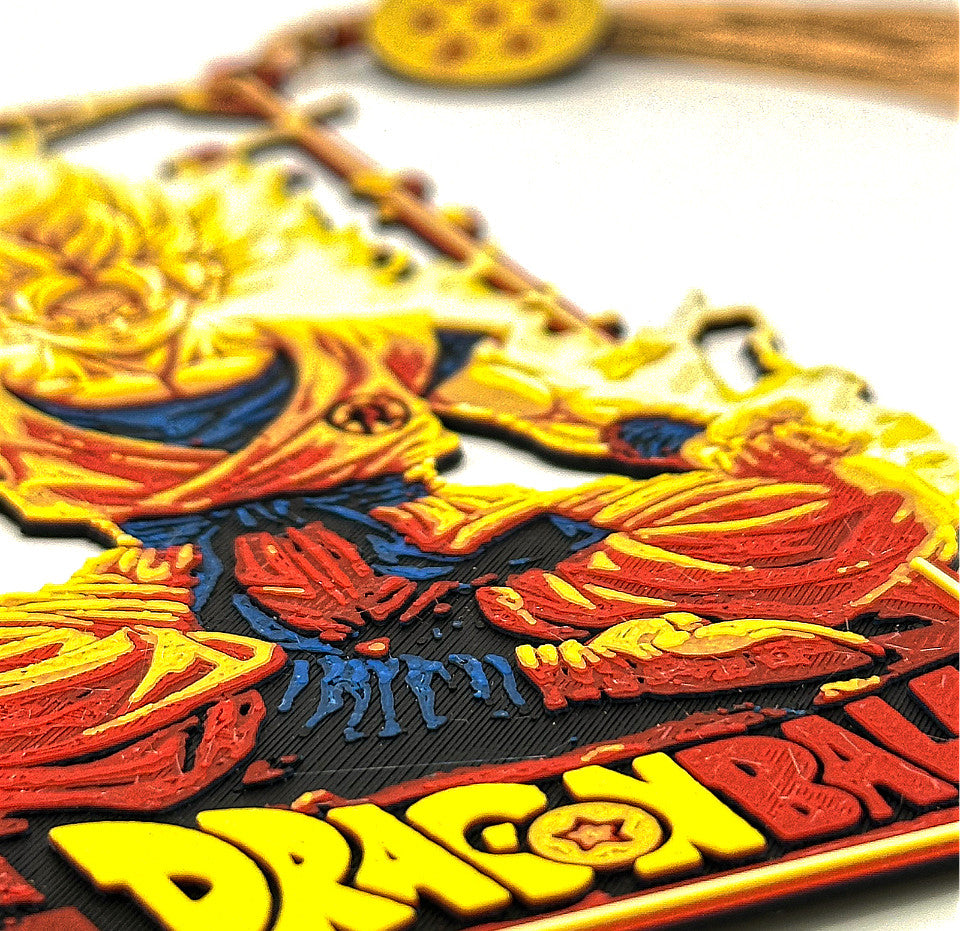 Zakładka Dragon Ball Goku — druk 3D, ujęcie 7