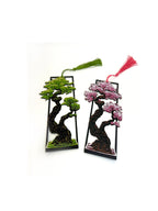 Zakładka do książki — Bonsai (zielone) | Seria Japońska