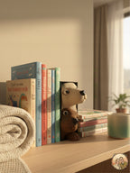 Book Nook Hunde - Charmantes 3D-Bücherregaleinlage - Handbemalt