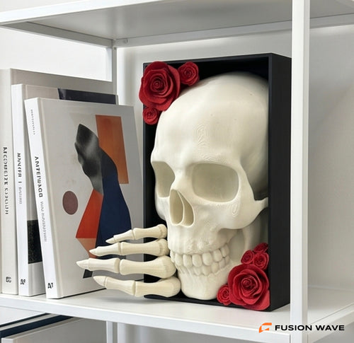Book Nook Czaszka z Różami, ujęcie 8