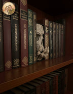 Book Nook Totenkopf Handbemalt 3D-Büchereinsatz Geschenk