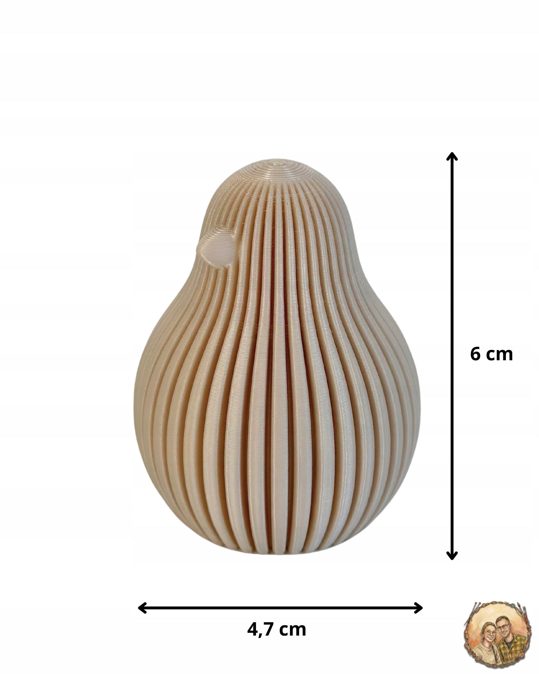 Nowoczesna Ozdoba Kurczak Wielkanocny 6cm Figurka Pisklę na Stół Koszyk