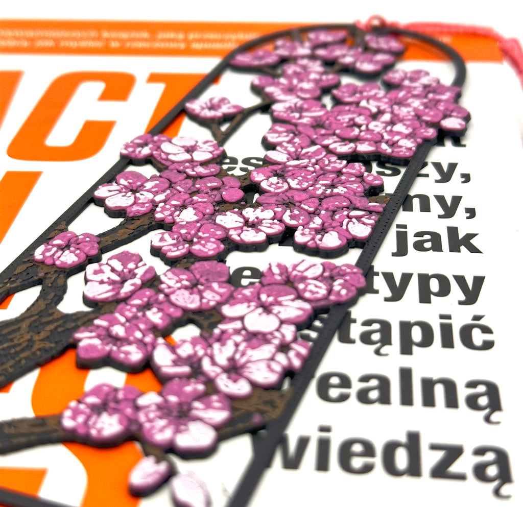 Zakładka do książki — Kwiat wiśni / Sakura | Seria Japońska