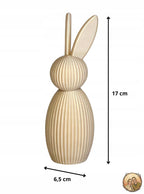 Ozdoba Wielkanocna - Królik Zając 17 cm Nowoczesna dekoracja - Kolekcja EOS