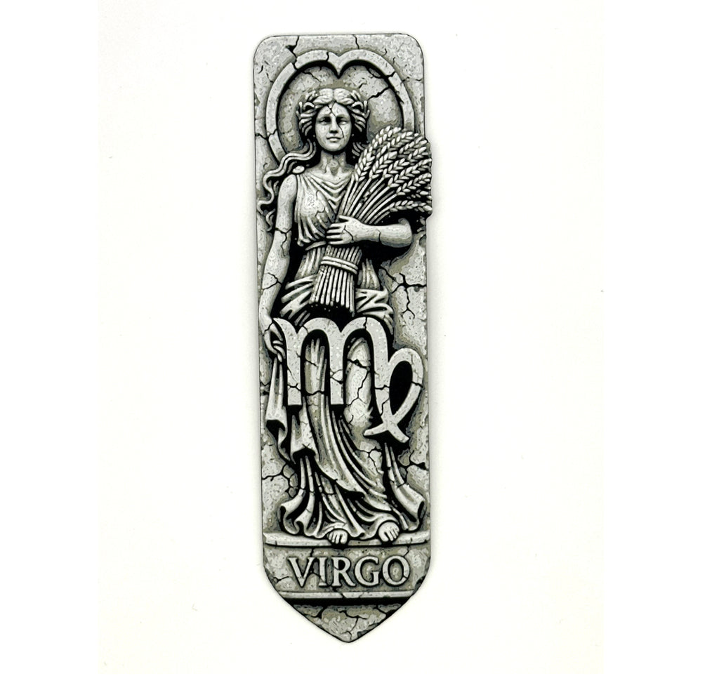 Zakładka do książki — Panna / Virgo | Seria Znaki Zodiaku