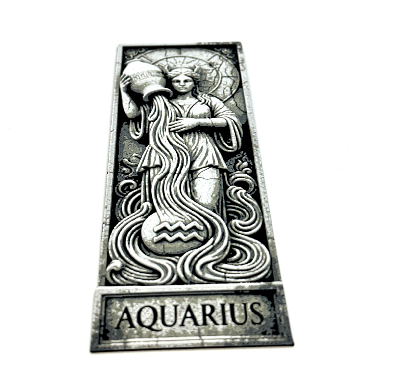 Zakładka do książki — Wodnik / Aquarius | Seria Znaki Zodiaku