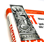 Zakładka do książki — Wodnik / Aquarius | Seria Znaki Zodiaku