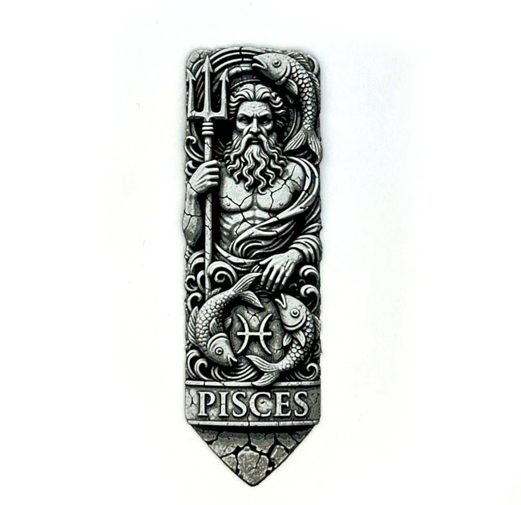 Zakładka do książki — Ryby / Pisces | Seria Znaki Zodiaku