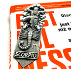 Zakładka do książki — Skorpion / Scorpio | Seria Znaki Zodiaku