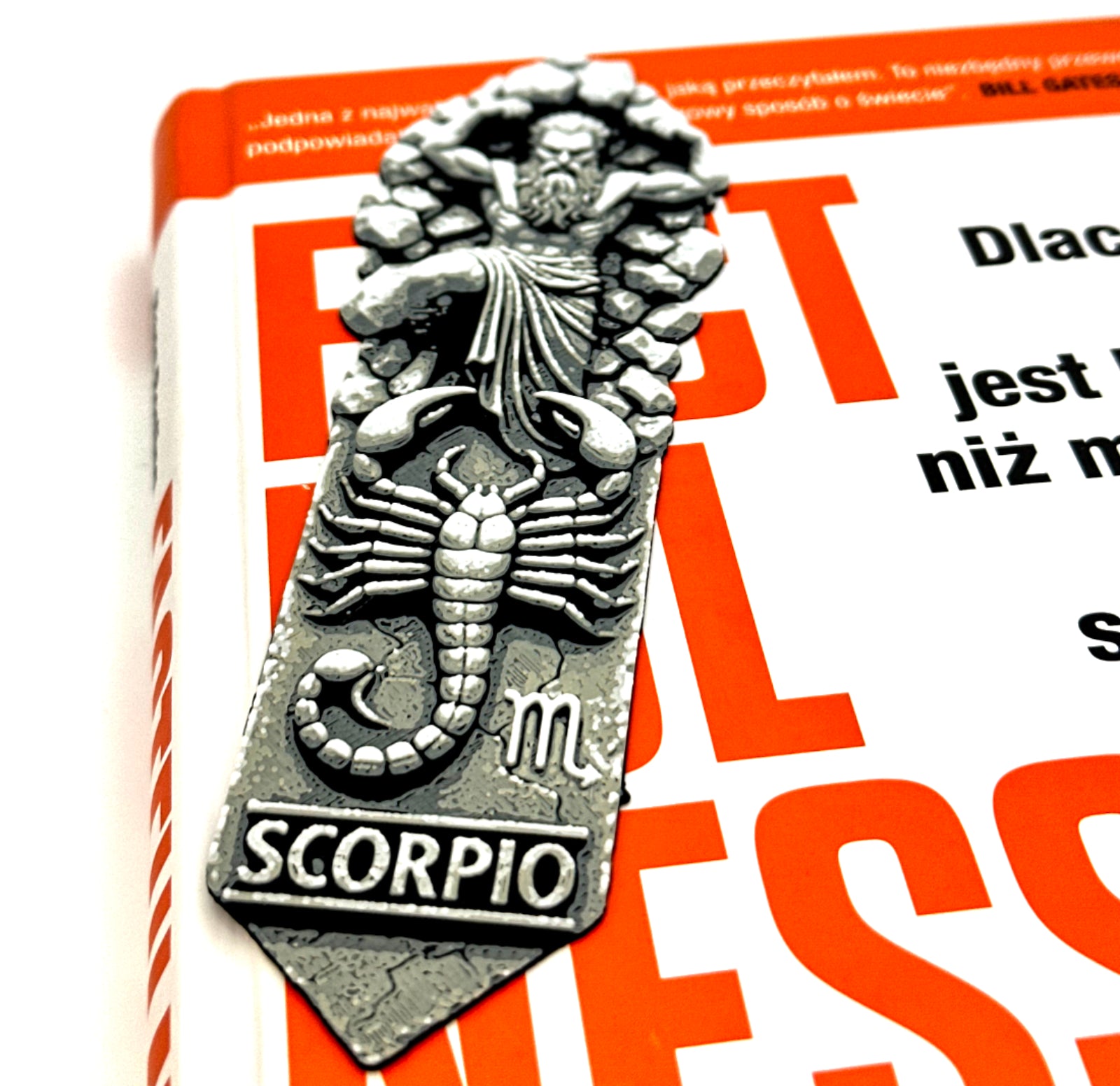Zakładka do książki — Skorpion / Scorpio | Seria Znaki Zodiaku