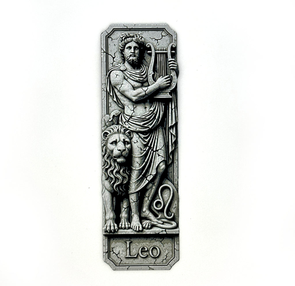 Zakładka do książki — Lew / Leo | Seria Znaki Zodiaku