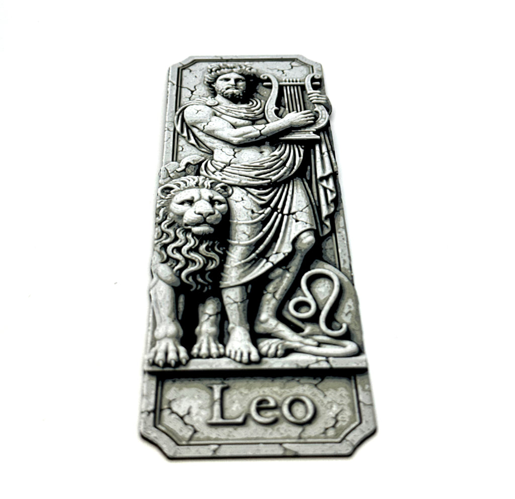 Zakładka do książki — Lew / Leo | Seria Znaki Zodiaku