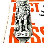 Zakładka do książki — Bliźnięta / Gemini | Seria Znaki Zodiaku