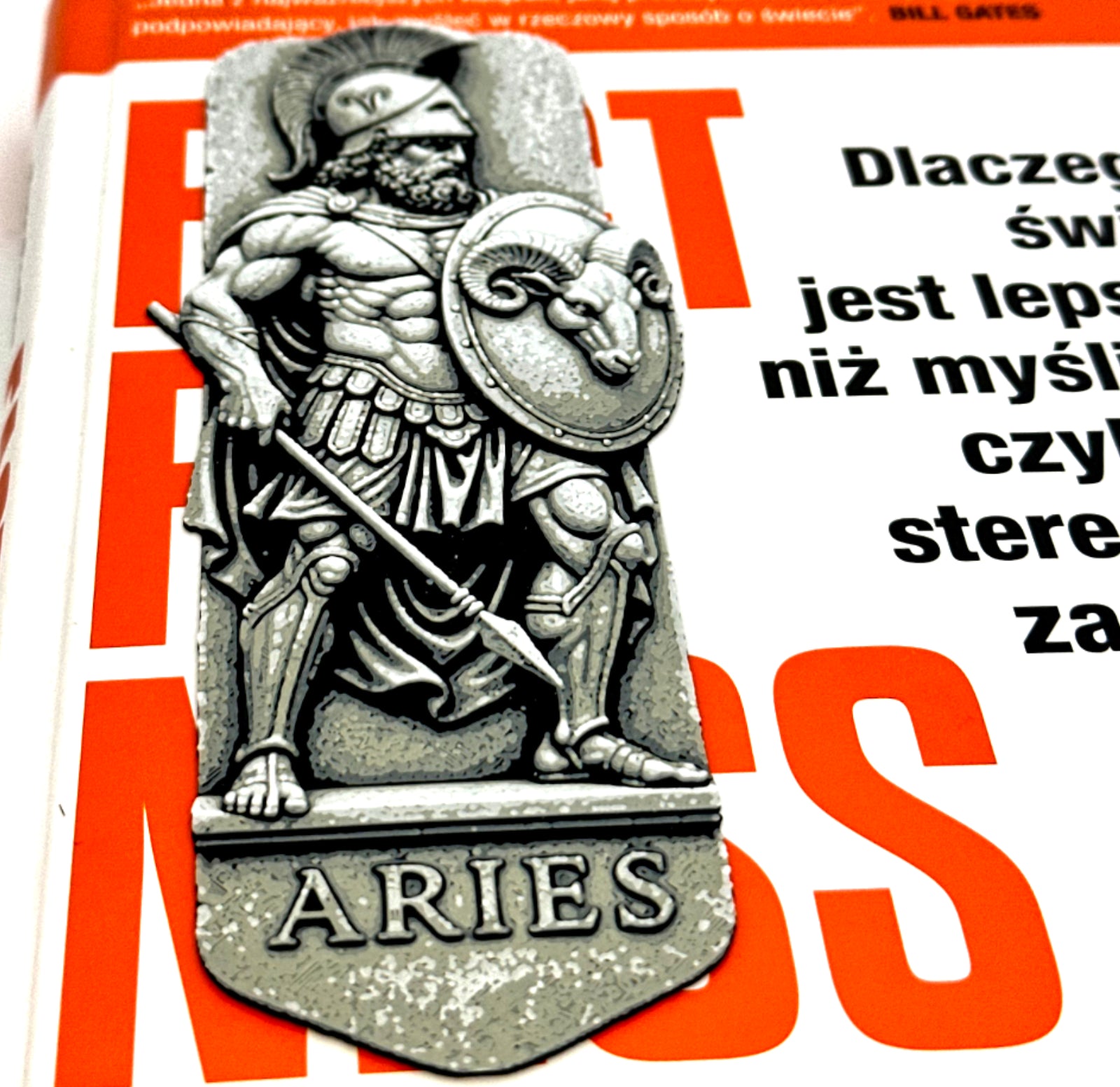 Zakładka do książki — Baran / Aries | Seria Znaki Zodiaku