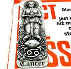 Zakładka do książki — Rak / Cancer | Seria Znaki Zodiaku
