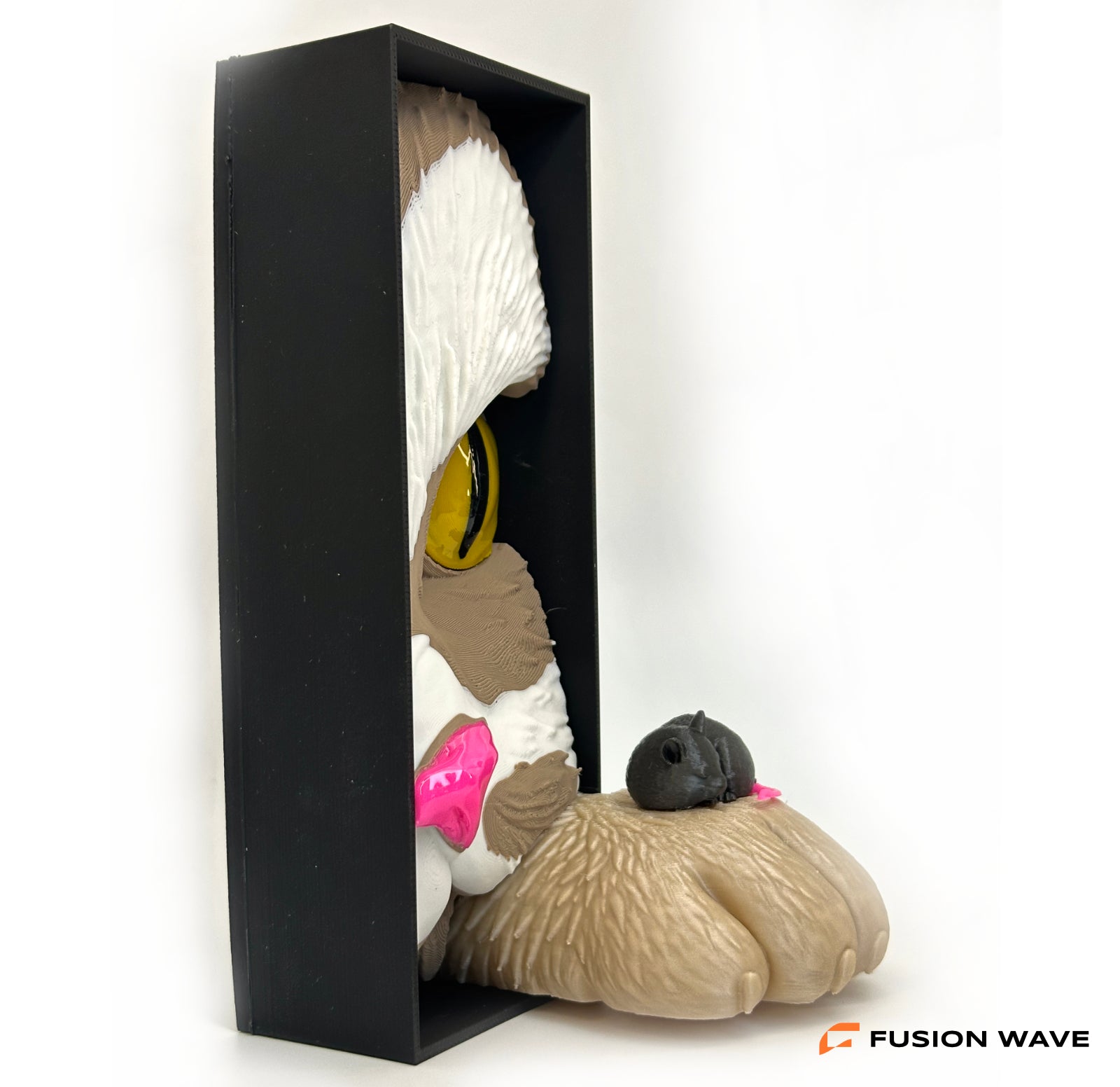 Book Nook Kot z Myszką