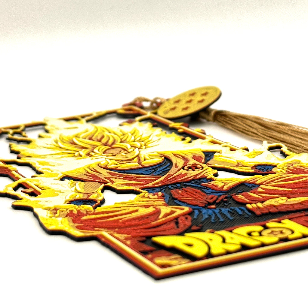 Zakładka Dragon Ball Goku — druk 3D, ujęcie 6