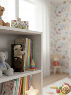 Book Nook Hunde - Charmantes 3D-Bücherregaleinlage - Handbemalt