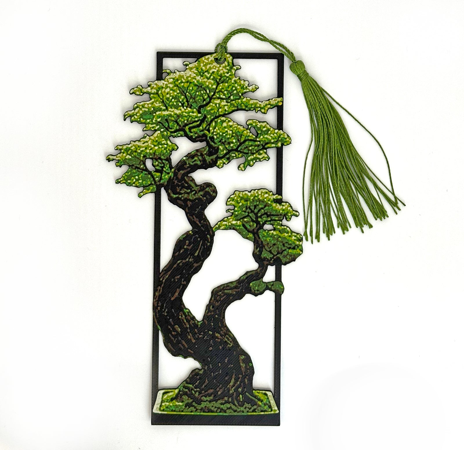 Zakładka do książki — Bonsai (zielone) | Seria Japońska
