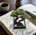 Zakładka do książki — Bonsai (zielone) | Seria Japońska