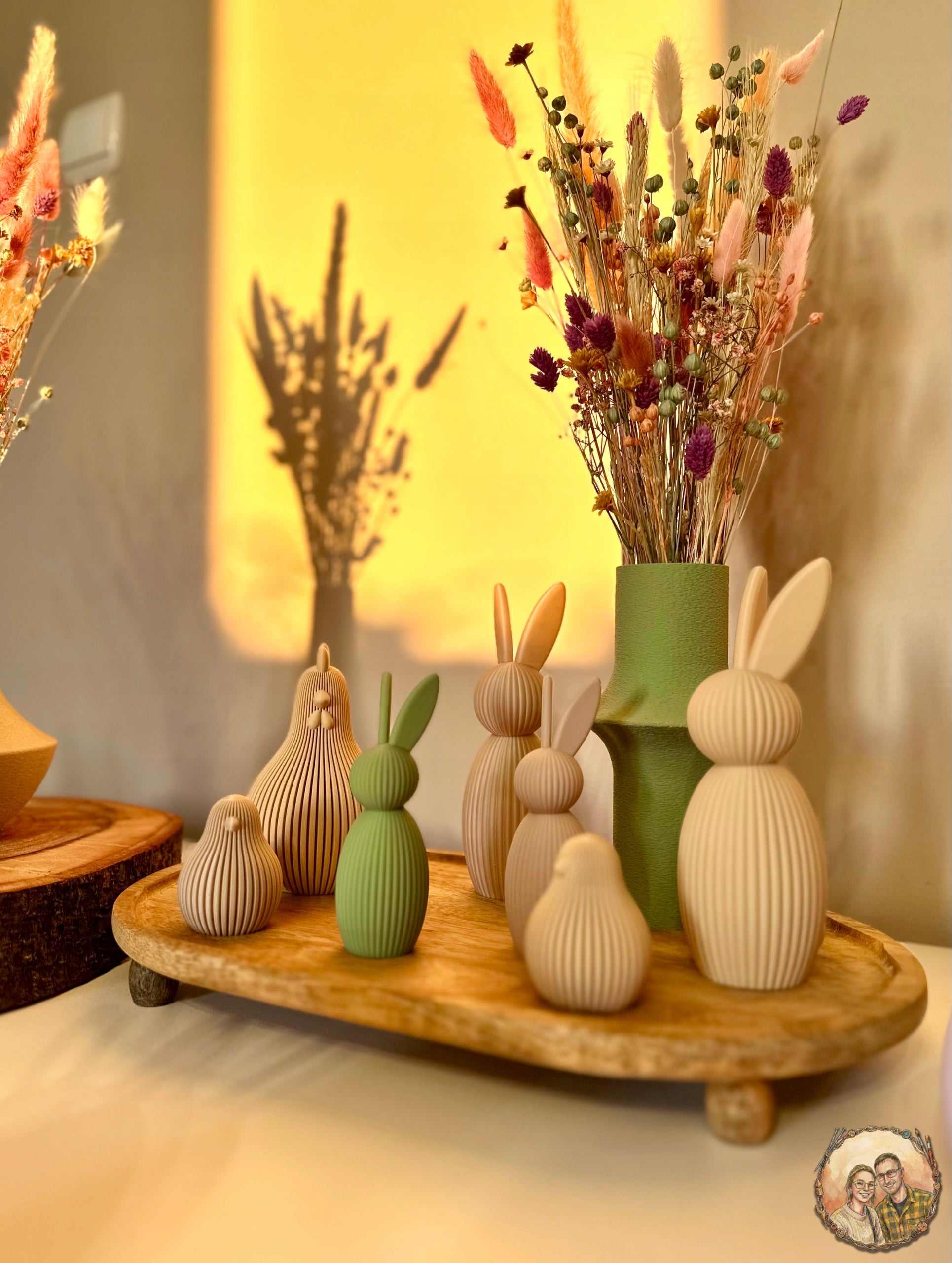 Minimalistyczny Wazon z Fakturą Matowy na Suszki Lego Nowoczesna Dekoracja