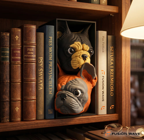 Book Nook Buldogi Francuskie