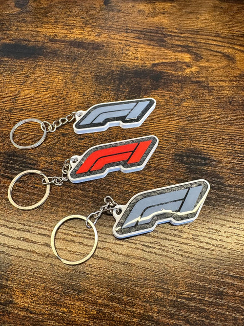Brelok F1: Żywica, Ręczne Wykończenie. Idealny na Prezent. Gadżet dla fana