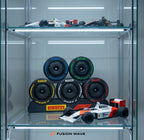 KOMPLETTES SET F1-Reifen mit Präsentationsständer für den Schreibtisch, tolles Geschenk für Fans